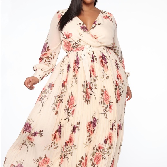 Fashion Nova Dresses & Skirts - Fashion Nova Not Your Average Rose Maxi Dress